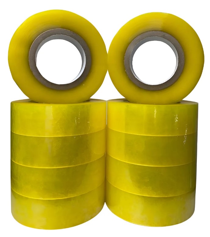 Fita Adesiva Transparente 300m – Rolo para Lacrar Caixas