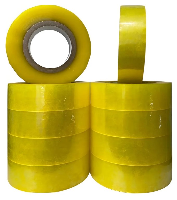 Fita Adesiva Transparente 300m – Rolo para Lacrar Caixas